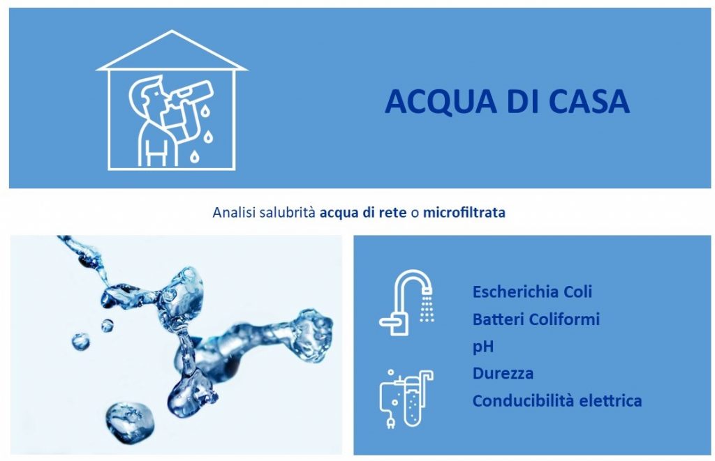 ANALISI ACQUA DI CASA - MARE.A srl - Potabilità